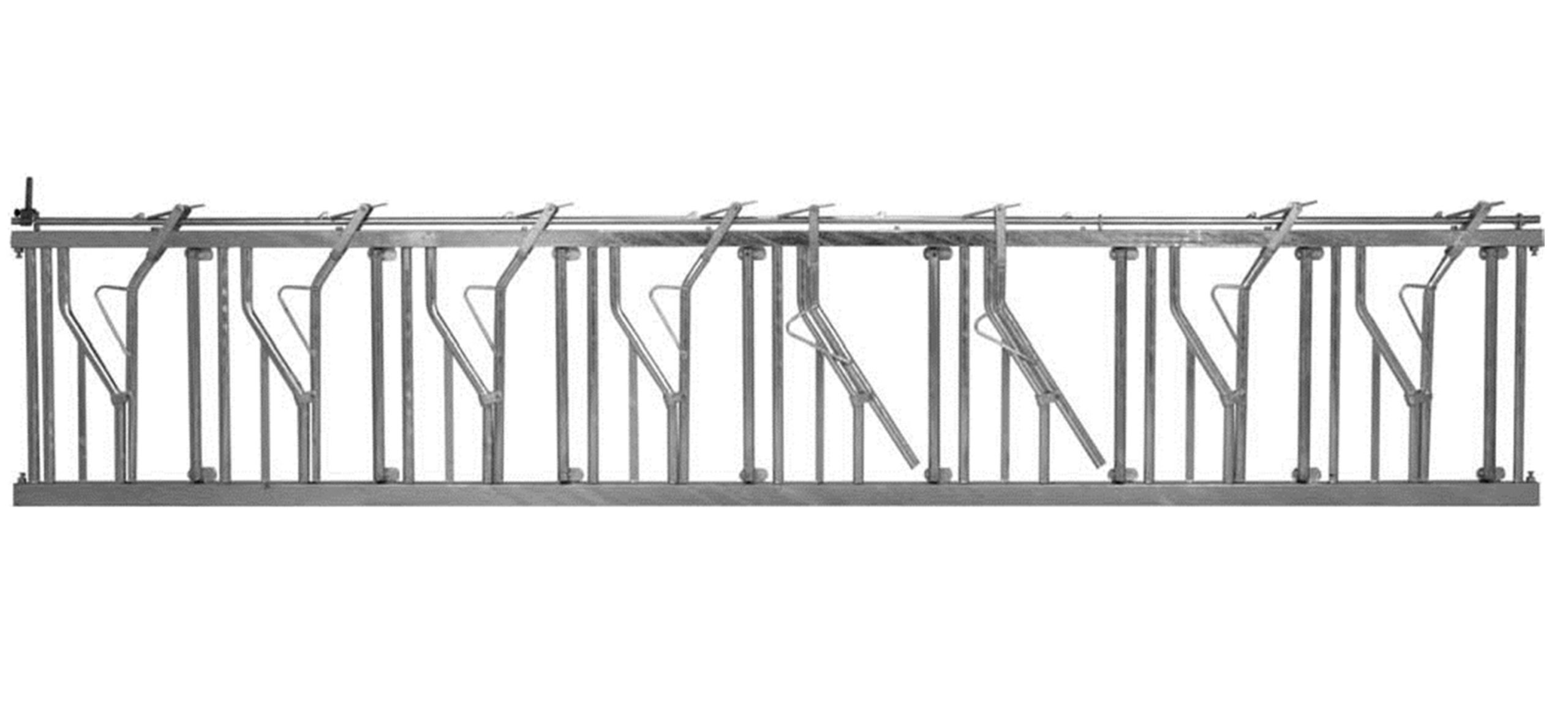 Cornadis cou réglable L= 4720 / 8 places ( 175 / 195 / 215 )