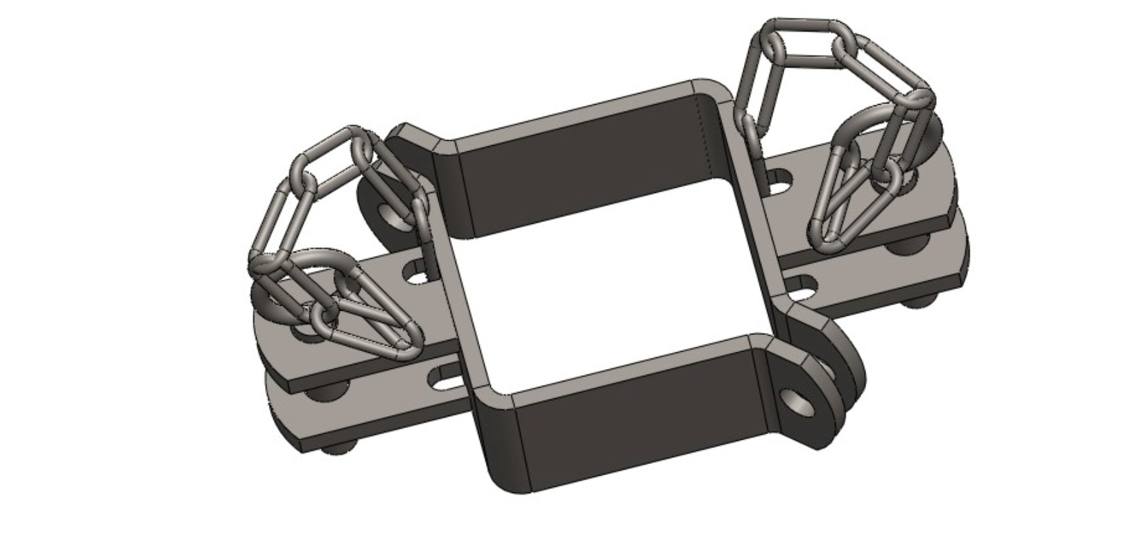 Paire de charnière double suspension à 180°